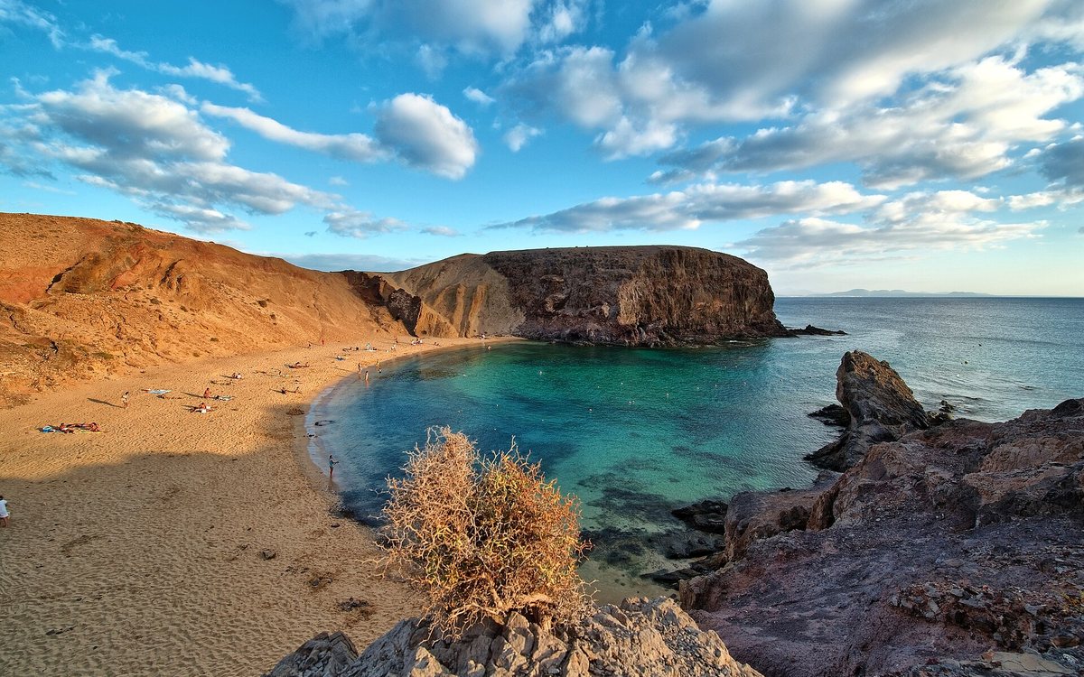 Papagayo beach